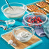 Pyrex Tempered Glass Mixing Bowls | 3 Piece Set | 1-Quart, 1.5-Quart, and 2.5 Quart Mixing Bowls for Kitchen, Baking, and Storage | Microwave, Freezer, and Dishwasher Safe | Proudly Made in the USA